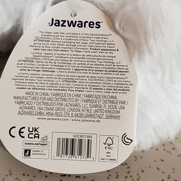 SELECT SERIES โผ๏ธ NWT - Squishmallows Benny the Snowman Bigfoot - 16 inches - Picture 10 of 10